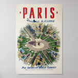 Paris Vintage Poster posters