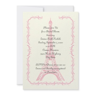 Paris wedding pink Eiffel