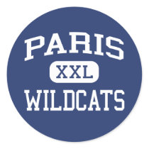 Paris - Wildcats - Paris High School - Paris Texas stickers