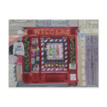 Paris Wine Shop Post Card