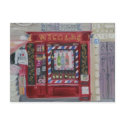 Paris Wine Shop Post Card