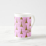 Paris with Eiffel Tower mugs
