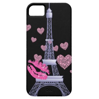 Paris with love Eiffel tower iphone 5 cover case