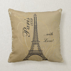 Paris with Love Pillows