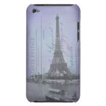 Paris World's Fair French Postcard iPod Touch Case