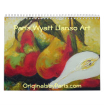 Paris Wyatt Llanso Fine Art Calendar by OriginalsbyParis Paris Wyatt Llanso Fine Art Calendar