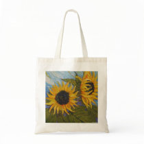 Paris' Yellow Sunflowers Tote Bag