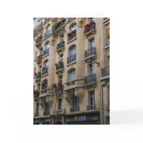 Parisian Balconies Greeting Card