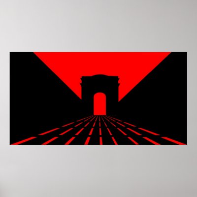 Parisian Dusk -  Inspired by Champs Elysées and... Posters by lonvig