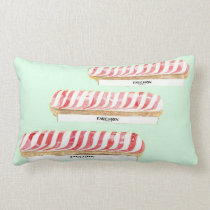 Parisian Eclairs pillow by Anne Harwell pillows
