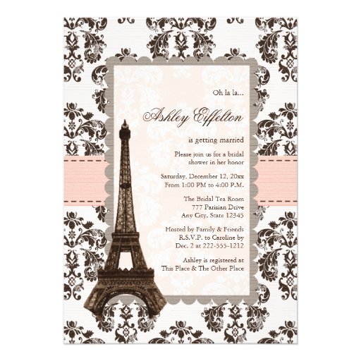 eiffel tower wedding shower invitations parisian eiffel tower bridal shower invitations 5 quot x 7 eiffel tower wedding shower invitations parisian eiffel tower bridal shower invitations 5 quot x 7