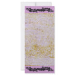 Parisian Lavender Bookmark lg Full Color Rack Card