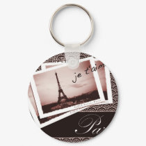 Parisian Postcards keychains