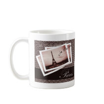 Parisian Postcards mugs by Woodswalker Parisian Postcards mugs