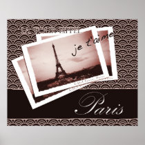 Parisian Postcards Poster or Print