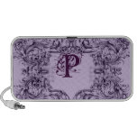 PARISIAN PURPLE BAROQUE FRAME WITH INITIAL SPEAKER SYSTEM