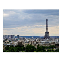 Parisian View Postcard