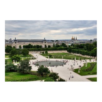 Parisian View Poster print