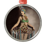 Parisienne Casino Dancer 2 Christmas Tree Ornaments