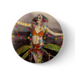 Parisienne Casino Dancer Pinback Button