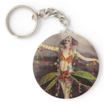 Parisienne Casino Dancer Keychain