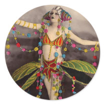 Parisienne Casino Dancer Sticker