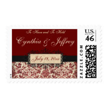 Parisienne Love Wedding Stamps