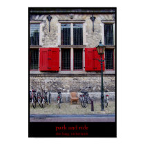 park and ride posters