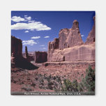Park Avenue, Arches National Park, Utah, U.S.A. Refrigerator Magnet