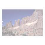 Park Avenue, Arches National Park, Utah, U.S.A. Stationery Paper