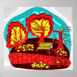 Park Bench 5 Print