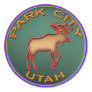 Park City Moose Medallion Sticker