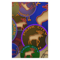 Park City Moose Medallions stationery