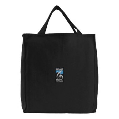 Park City Music Festival Embroidered Logo Bag by lharlow
