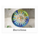 Park Guell mosaics Postcard