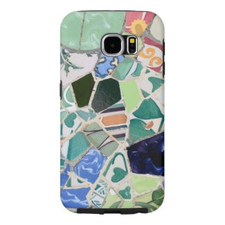 Park Guell mosaics Samsung Galaxy S6 Cases