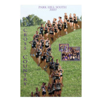 Park Hill South XC 2007 posters