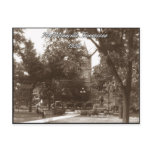 Park in 1930 postcard