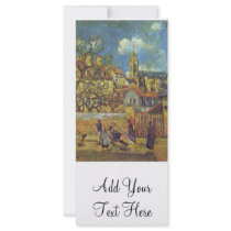 "Park in Pontoise' Rack Card Design