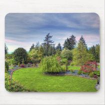 Park in Spring mousepads by vilhei Park in Spring mousepads