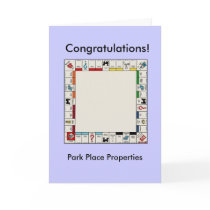 Park Place Properties, Congratu... Greeting Cards