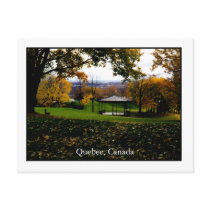 Park - Quebec, Canada postcards