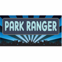 Park Ranger Marquee photo sculptures by itsallhot Park Ranger Marquee photo sculptures