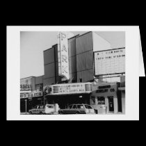 Park Theatre Circa 1986 cards