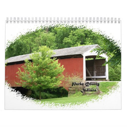 Parke County Indiana Covered Bridges calendar
