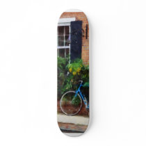 Parked Bicycle Custom Skate Board