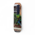 Parked Bicycle Custom Skate Board