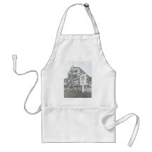 Parker House Sketch - Jersey Shore Apron