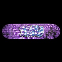 PARKER Tag 03 ~ Custom Graffiti Art Pro Skateboard skateboards