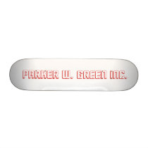 Parker W. Green inc. Skate Deck